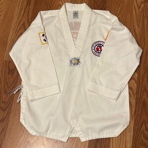 Martial Arts US Worldclass Taekwondo Gi Dobok Top Sang Moo Sa Men's Size 2